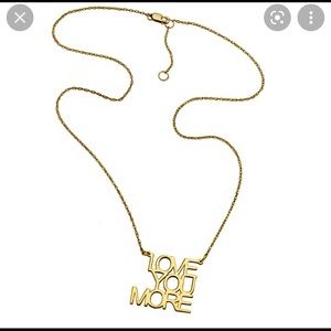 Jennifer Zeuner Love You More Necklace